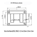 2021 popular size Lamination Ei-152.4b (parts Of Transformer) Grade 50c400-Csc(crngo) for India market